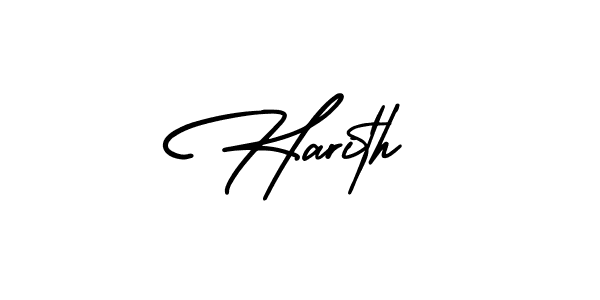 See photos of Harith official signature by Spectra . Check more albums & portfolios. Read reviews & check more about AmerikaSignatureDemo-Regular font. Harith signature style 3 images and pictures png