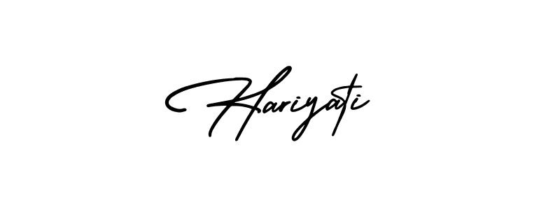 Best and Professional Signature Style for Hariyati. AmerikaSignatureDemo-Regular Best Signature Style Collection. Hariyati signature style 3 images and pictures png