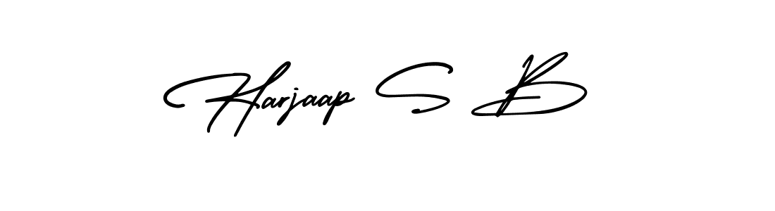 How to make Harjaap S B signature? AmerikaSignatureDemo-Regular is a professional autograph style. Create handwritten signature for Harjaap S B name. Harjaap S B signature style 3 images and pictures png