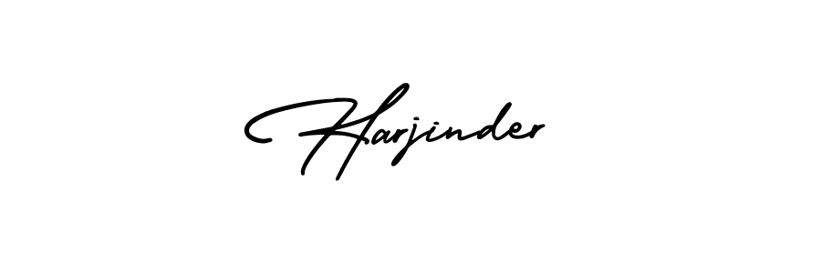 Use a signature maker to create a handwritten signature online. With this signature software, you can design (AmerikaSignatureDemo-Regular) your own signature for name Harjinder. Harjinder signature style 3 images and pictures png