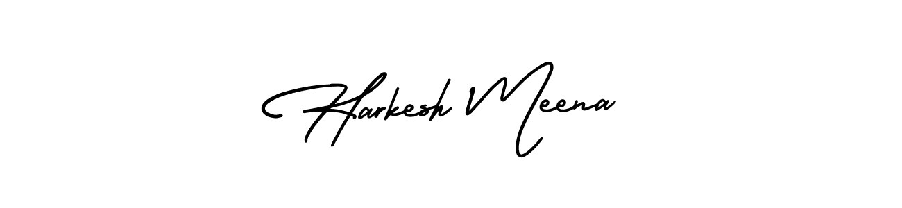 Make a short Harkesh Meena signature style. Manage your documents anywhere anytime using AmerikaSignatureDemo-Regular. Create and add eSignatures, submit forms, share and send files easily. Harkesh Meena signature style 3 images and pictures png