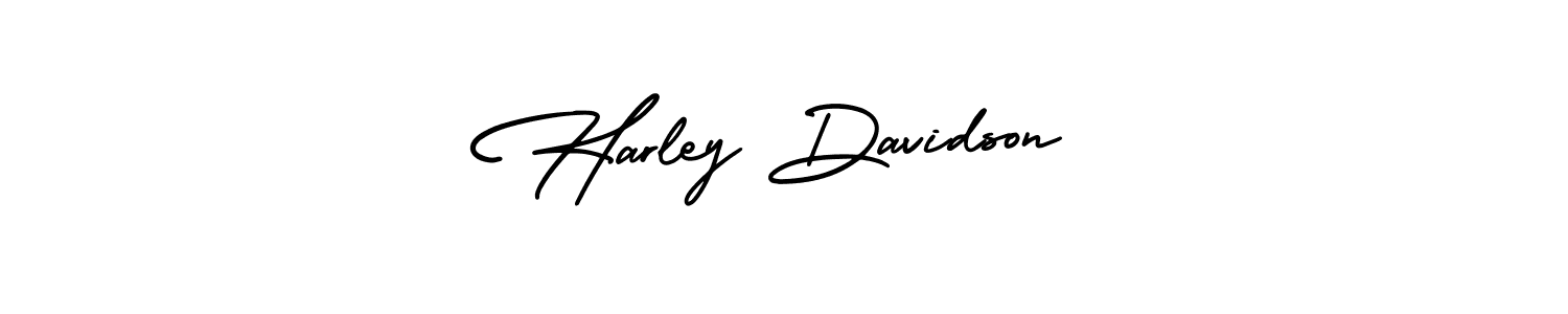 Make a beautiful signature design for name Harley Davidson. With this signature (AmerikaSignatureDemo-Regular) style, you can create a handwritten signature for free. Harley Davidson signature style 3 images and pictures png