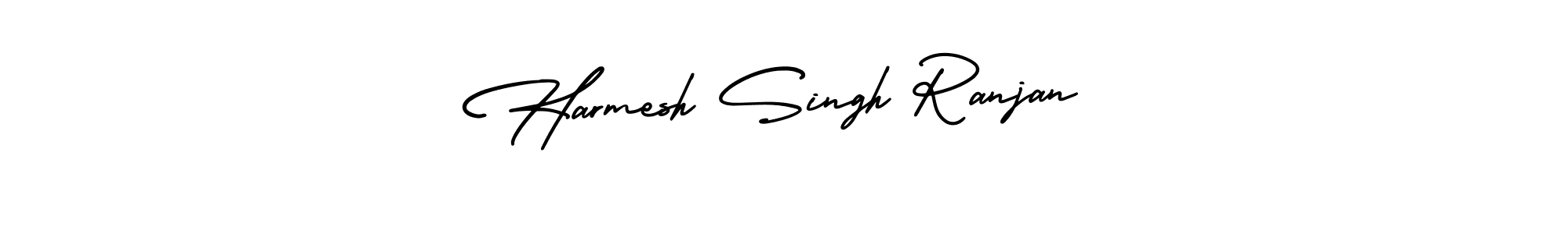 Also You can easily find your signature by using the search form. We will create Harmesh Singh Ranjan name handwritten signature images for you free of cost using AmerikaSignatureDemo-Regular sign style. Harmesh Singh Ranjan signature style 3 images and pictures png