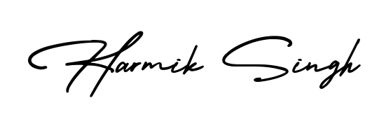 Here are the top professional signature styles for the name Harmik Singh. These are the best autograph styles you can use for your name. Harmik Singh signature style 3 images and pictures png