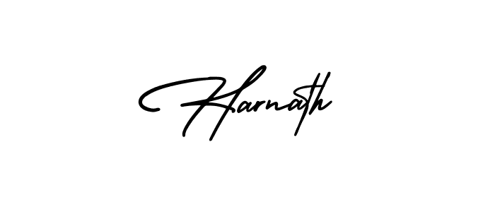 Also we have Harnath name is the best signature style. Create professional handwritten signature collection using AmerikaSignatureDemo-Regular autograph style. Harnath signature style 3 images and pictures png