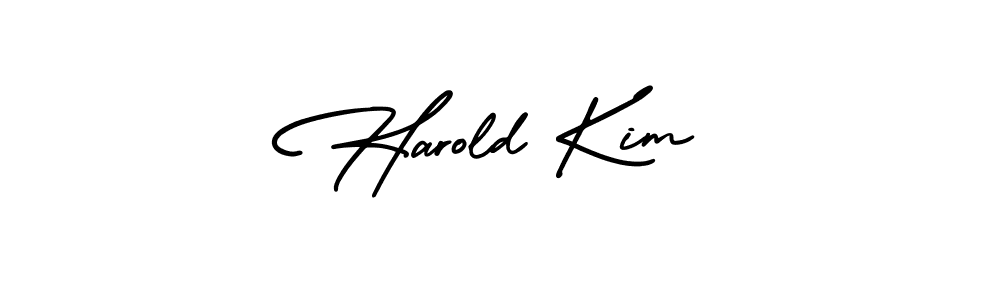 How to make Harold Kim signature? AmerikaSignatureDemo-Regular is a professional autograph style. Create handwritten signature for Harold Kim name. Harold Kim signature style 3 images and pictures png