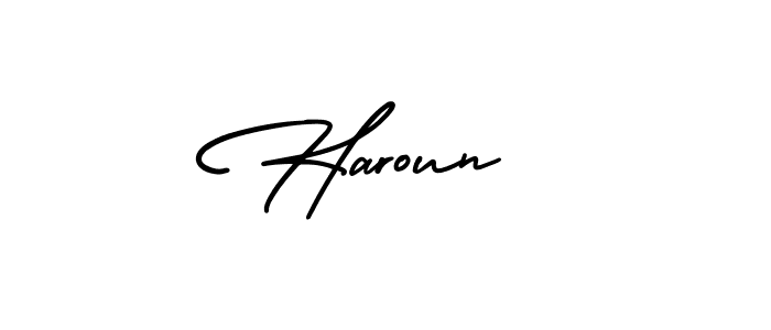 if you are searching for the best signature style for your name Haroun . so please give up your signature search. here we have designed multiple signature styles  using AmerikaSignatureDemo-Regular. Haroun  signature style 3 images and pictures png