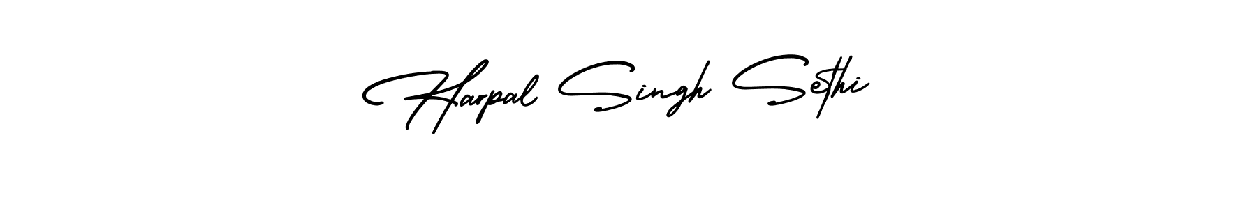 Make a beautiful signature design for name Harpal Singh Sethi. Use this online signature maker to create a handwritten signature for free. Harpal Singh Sethi signature style 3 images and pictures png