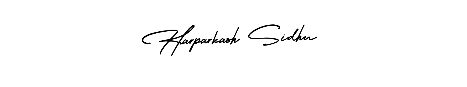 Make a beautiful signature design for name Harparkash Sidhu. Use this online signature maker to create a handwritten signature for free. Harparkash Sidhu signature style 3 images and pictures png