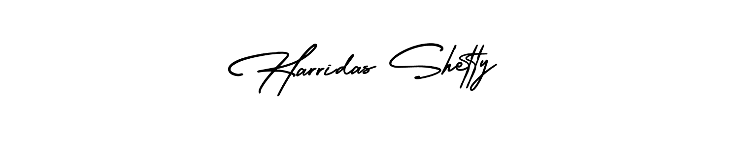AmerikaSignatureDemo-Regular is a professional signature style that is perfect for those who want to add a touch of class to their signature. It is also a great choice for those who want to make their signature more unique. Get Harridas Shetty name to fancy signature for free. Harridas Shetty signature style 3 images and pictures png