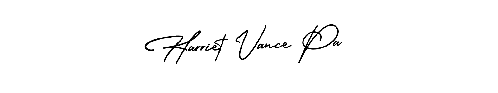 Create a beautiful signature design for name Harriet Vance Pa. With this signature (AmerikaSignatureDemo-Regular) fonts, you can make a handwritten signature for free. Harriet Vance Pa signature style 3 images and pictures png