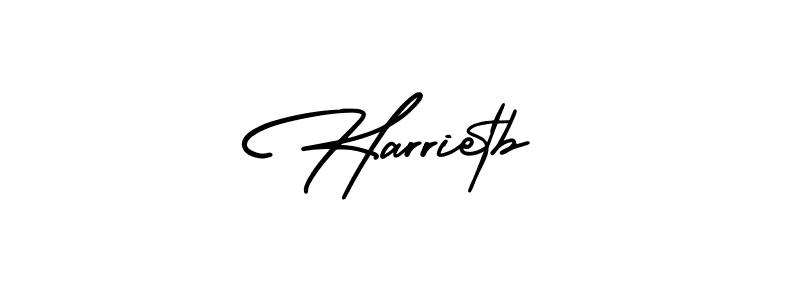 This is the best signature style for the Harrietb name. Also you like these signature font (AmerikaSignatureDemo-Regular). Mix name signature. Harrietb signature style 3 images and pictures png