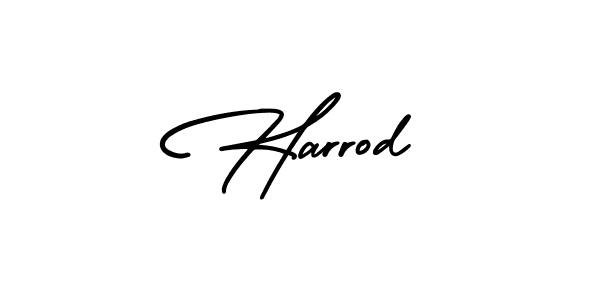 It looks lik you need a new signature style for name Harrod. Design unique handwritten (AmerikaSignatureDemo-Regular) signature with our free signature maker in just a few clicks. Harrod signature style 3 images and pictures png