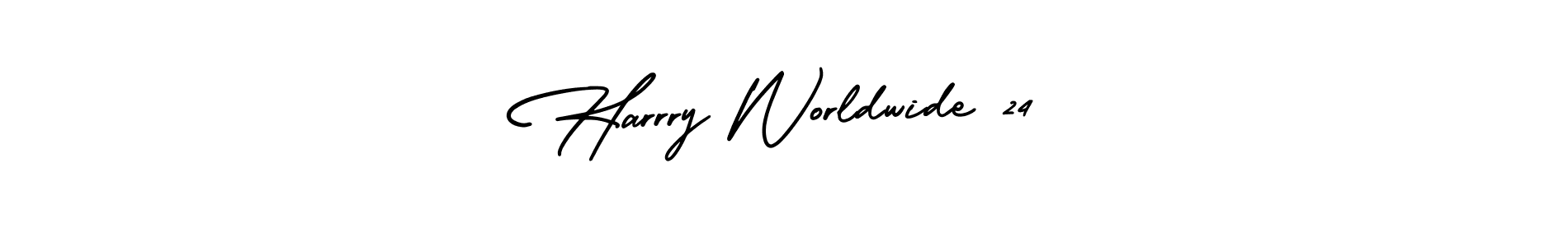 Make a short Harrry Worldwide 24 signature style. Manage your documents anywhere anytime using AmerikaSignatureDemo-Regular. Create and add eSignatures, submit forms, share and send files easily. Harrry Worldwide 24 signature style 3 images and pictures png