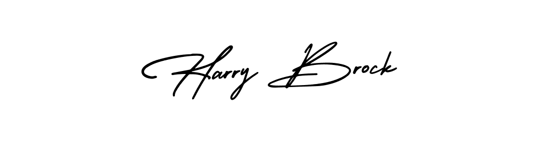 if you are searching for the best signature style for your name Harry Brock. so please give up your signature search. here we have designed multiple signature styles  using AmerikaSignatureDemo-Regular. Harry Brock signature style 3 images and pictures png