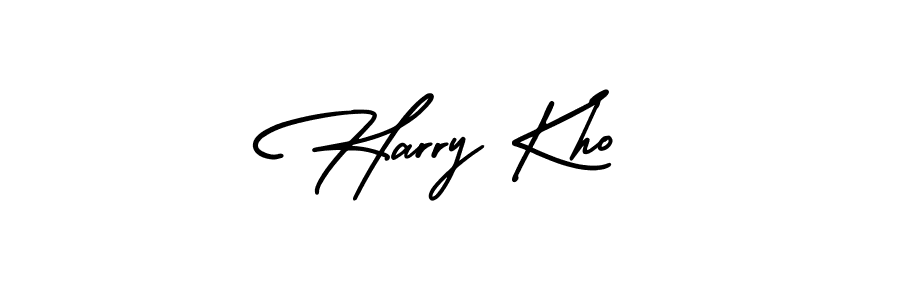 It looks lik you need a new signature style for name Harry Kho. Design unique handwritten (AmerikaSignatureDemo-Regular) signature with our free signature maker in just a few clicks. Harry Kho signature style 3 images and pictures png
