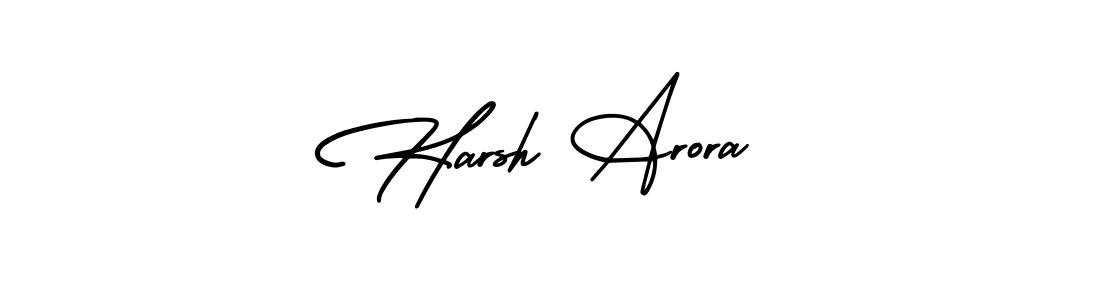 Also You can easily find your signature by using the search form. We will create Harsh Arora name handwritten signature images for you free of cost using AmerikaSignatureDemo-Regular sign style. Harsh Arora signature style 3 images and pictures png