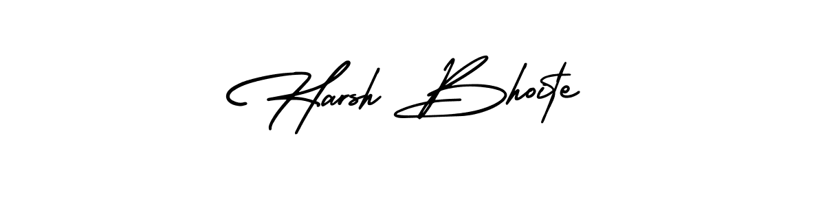 You can use this online signature creator to create a handwritten signature for the name Harsh Bhoite. This is the best online autograph maker. Harsh Bhoite signature style 3 images and pictures png
