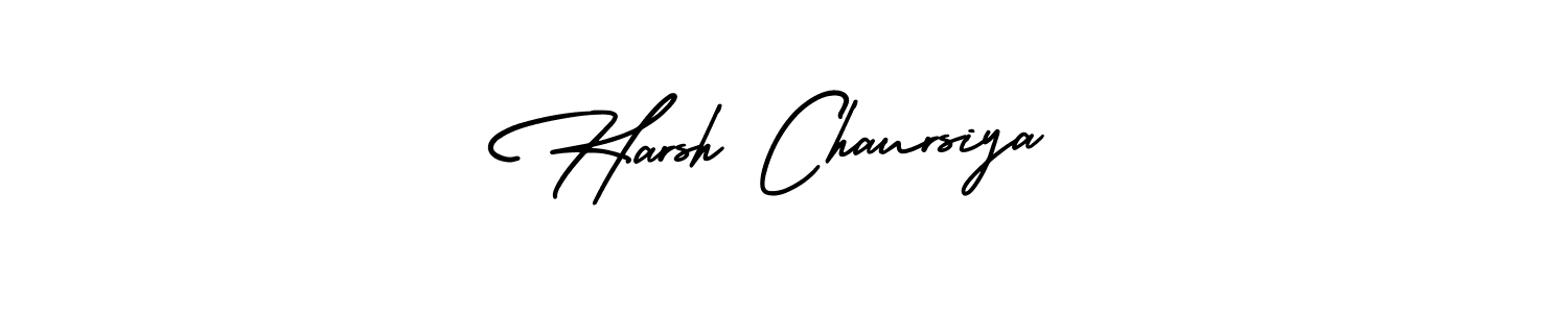 Similarly AmerikaSignatureDemo-Regular is the best handwritten signature design. Signature creator online .You can use it as an online autograph creator for name Harsh Chaursiya. Harsh Chaursiya signature style 3 images and pictures png