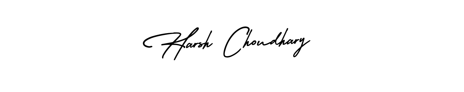 Also we have Harsh Choudhary name is the best signature style. Create professional handwritten signature collection using AmerikaSignatureDemo-Regular autograph style. Harsh Choudhary signature style 3 images and pictures png