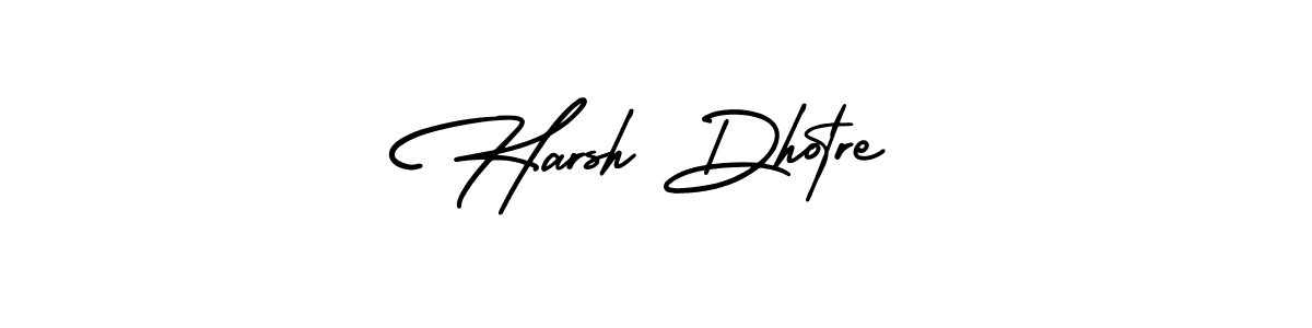 Design your own signature with our free online signature maker. With this signature software, you can create a handwritten (AmerikaSignatureDemo-Regular) signature for name Harsh Dhotre. Harsh Dhotre signature style 3 images and pictures png