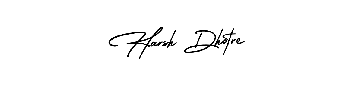 Design your own signature with our free online signature maker. With this signature software, you can create a handwritten (AmerikaSignatureDemo-Regular) signature for name Harsh Dhotre. Harsh Dhotre signature style 3 images and pictures png