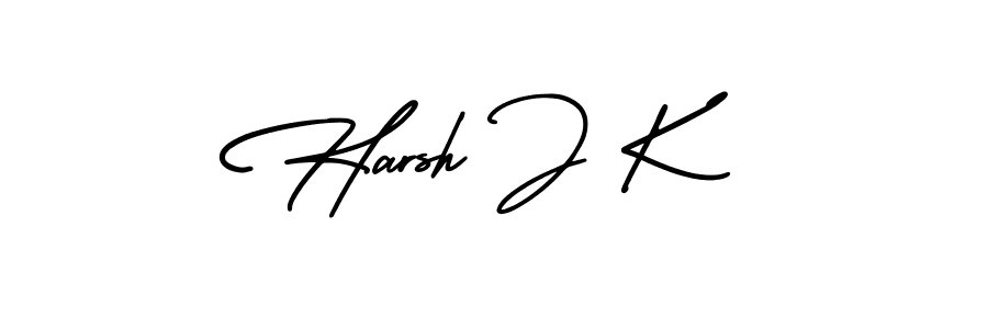 This is the best signature style for the Harsh J K name. Also you like these signature font (AmerikaSignatureDemo-Regular). Mix name signature. Harsh J K signature style 3 images and pictures png