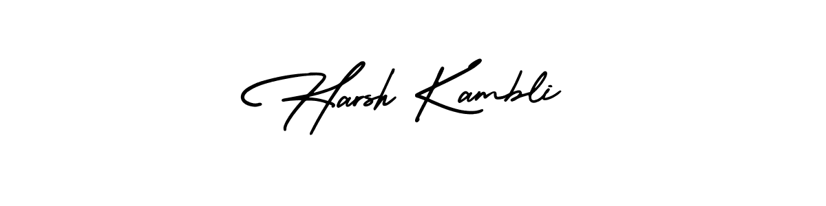 Make a short Harsh Kambli signature style. Manage your documents anywhere anytime using AmerikaSignatureDemo-Regular. Create and add eSignatures, submit forms, share and send files easily. Harsh Kambli signature style 3 images and pictures png