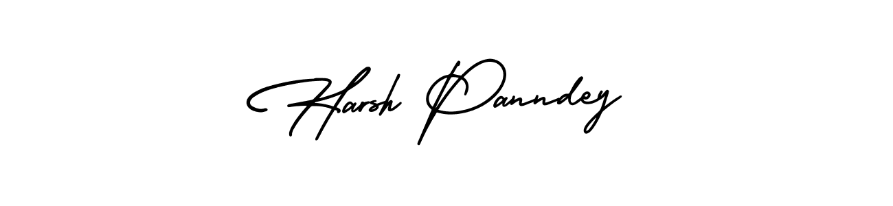 How to Draw Harsh Panndey signature style? AmerikaSignatureDemo-Regular is a latest design signature styles for name Harsh Panndey. Harsh Panndey signature style 3 images and pictures png