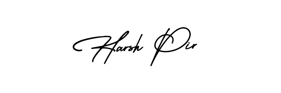 How to make Harsh Pir signature? AmerikaSignatureDemo-Regular is a professional autograph style. Create handwritten signature for Harsh Pir name. Harsh Pir signature style 3 images and pictures png