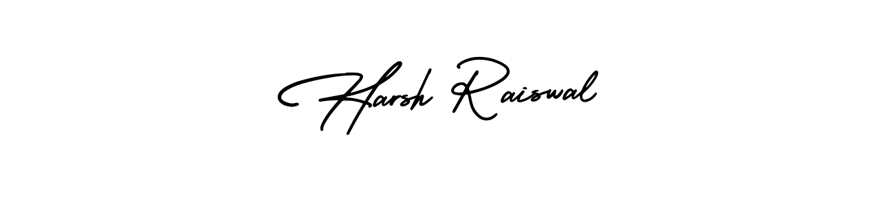 This is the best signature style for the Harsh Raiswal name. Also you like these signature font (AmerikaSignatureDemo-Regular). Mix name signature. Harsh Raiswal signature style 3 images and pictures png
