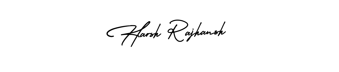 Make a beautiful signature design for name Harsh Rajhansh. Use this online signature maker to create a handwritten signature for free. Harsh Rajhansh signature style 3 images and pictures png