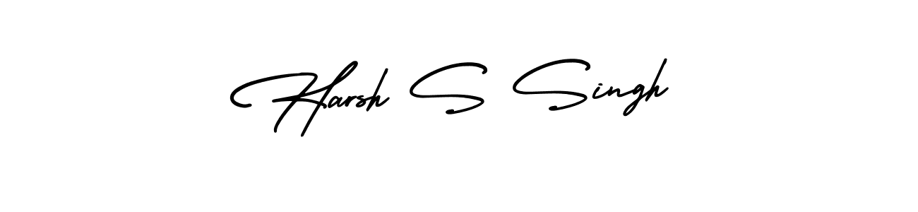 Make a beautiful signature design for name Harsh S Singh. Use this online signature maker to create a handwritten signature for free. Harsh S Singh signature style 3 images and pictures png