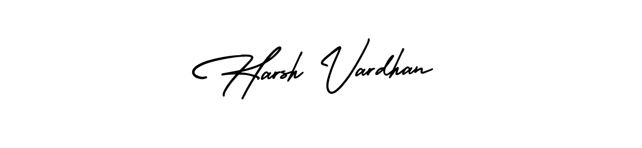 How to make Harsh Vardhan name signature. Use AmerikaSignatureDemo-Regular style for creating short signs online. This is the latest handwritten sign. Harsh Vardhan signature style 3 images and pictures png