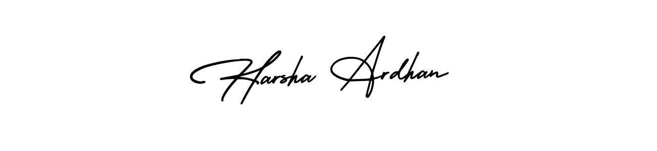 AmerikaSignatureDemo-Regular is a professional signature style that is perfect for those who want to add a touch of class to their signature. It is also a great choice for those who want to make their signature more unique. Get Harsha Ardhan name to fancy signature for free. Harsha Ardhan signature style 3 images and pictures png