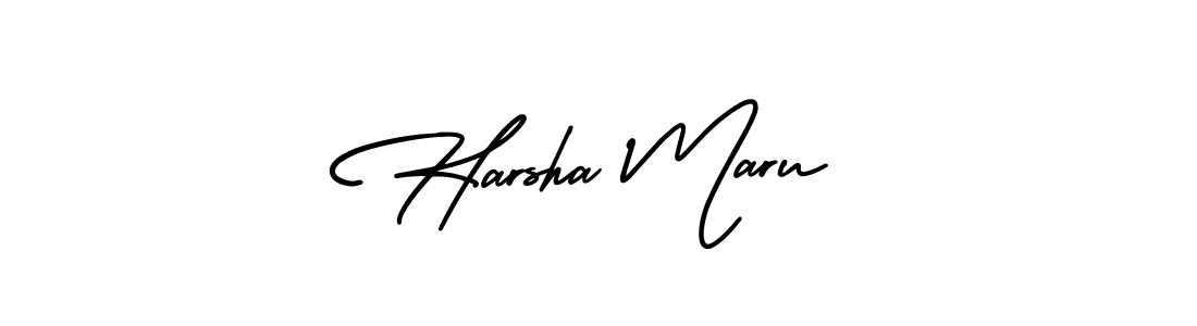 See photos of Harsha Maru official signature by Spectra . Check more albums & portfolios. Read reviews & check more about AmerikaSignatureDemo-Regular font. Harsha Maru signature style 3 images and pictures png