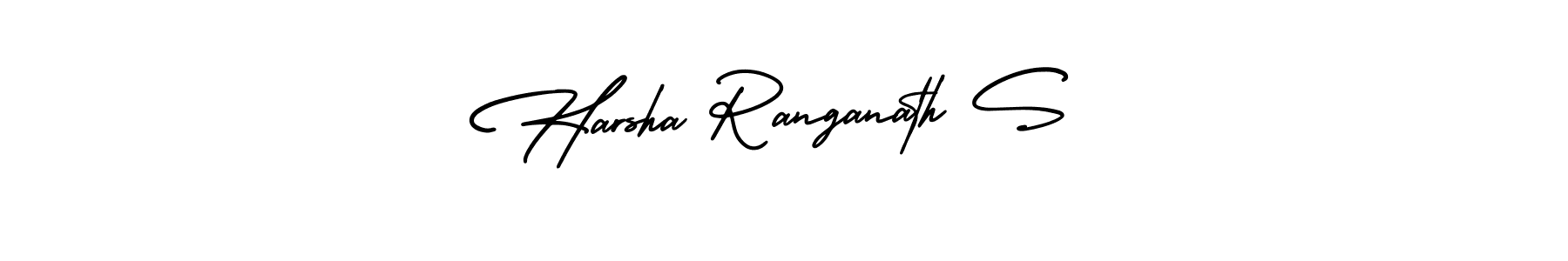 Also You can easily find your signature by using the search form. We will create Harsha Ranganath S name handwritten signature images for you free of cost using AmerikaSignatureDemo-Regular sign style. Harsha Ranganath S signature style 3 images and pictures png