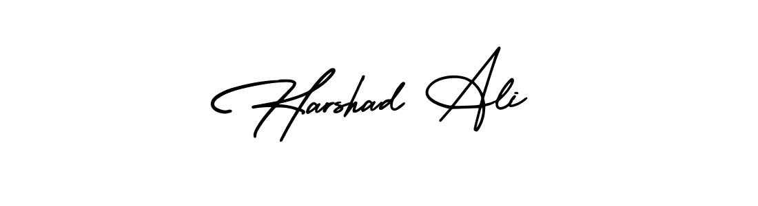 Check out images of Autograph of Harshad Ali name. Actor Harshad Ali Signature Style. AmerikaSignatureDemo-Regular is a professional sign style online. Harshad Ali signature style 3 images and pictures png