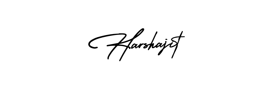 Similarly AmerikaSignatureDemo-Regular is the best handwritten signature design. Signature creator online .You can use it as an online autograph creator for name Harshajit. Harshajit signature style 3 images and pictures png