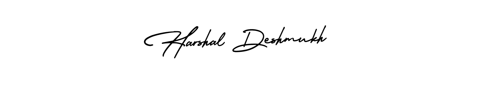 This is the best signature style for the Harshal Deshmukh name. Also you like these signature font (AmerikaSignatureDemo-Regular). Mix name signature. Harshal Deshmukh signature style 3 images and pictures png