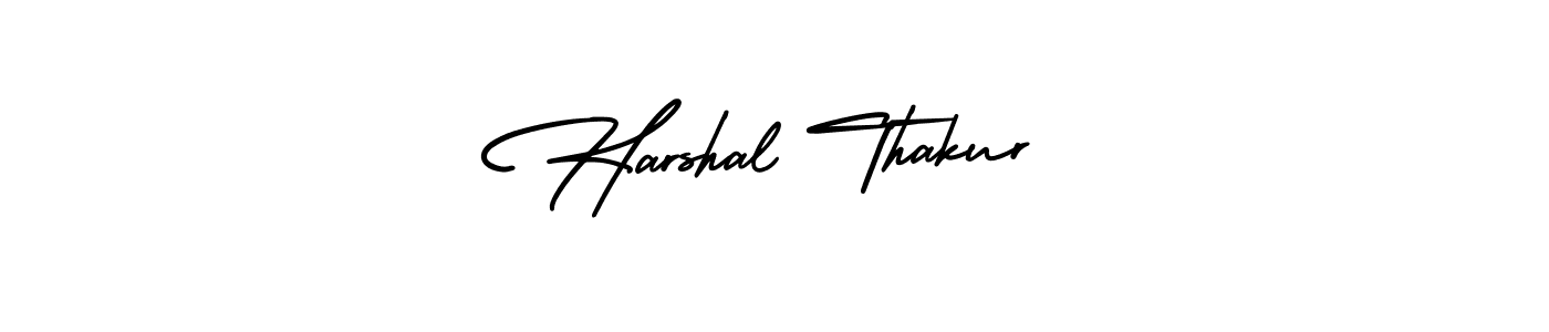 How to Draw Harshal Thakur signature style? AmerikaSignatureDemo-Regular is a latest design signature styles for name Harshal Thakur. Harshal Thakur signature style 3 images and pictures png