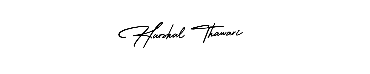 You can use this online signature creator to create a handwritten signature for the name Harshal Thawari. This is the best online autograph maker. Harshal Thawari signature style 3 images and pictures png