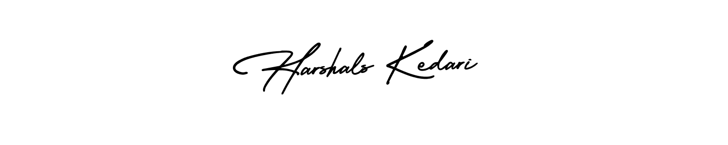 Make a short Harshals Kedari signature style. Manage your documents anywhere anytime using AmerikaSignatureDemo-Regular. Create and add eSignatures, submit forms, share and send files easily. Harshals Kedari signature style 3 images and pictures png