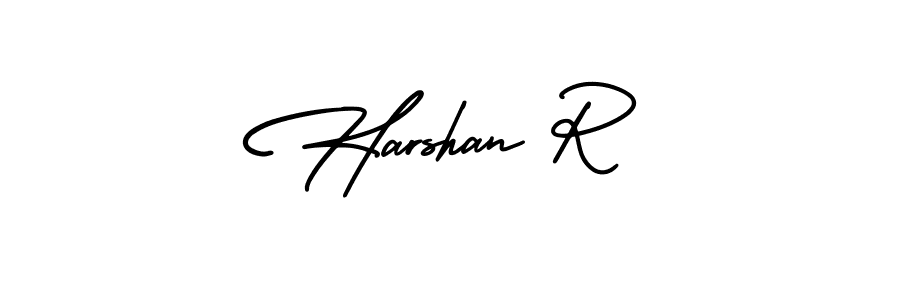 See photos of Harshan R official signature by Spectra . Check more albums & portfolios. Read reviews & check more about AmerikaSignatureDemo-Regular font. Harshan R signature style 3 images and pictures png