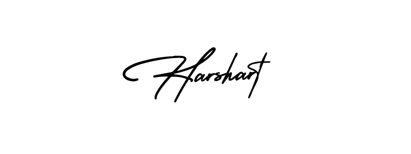 Also we have Harshart name is the best signature style. Create professional handwritten signature collection using AmerikaSignatureDemo-Regular autograph style. Harshart signature style 3 images and pictures png