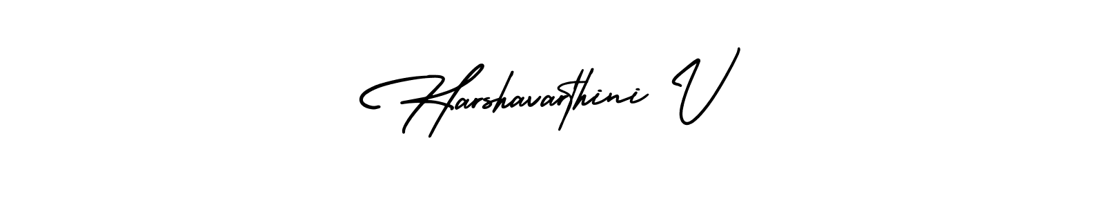 Make a short Harshavarthini V signature style. Manage your documents anywhere anytime using AmerikaSignatureDemo-Regular. Create and add eSignatures, submit forms, share and send files easily. Harshavarthini V signature style 3 images and pictures png