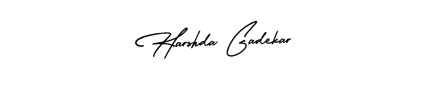 Here are the top 10 professional signature styles for the name Harshda Gadekar. These are the best autograph styles you can use for your name. Harshda Gadekar signature style 3 images and pictures png