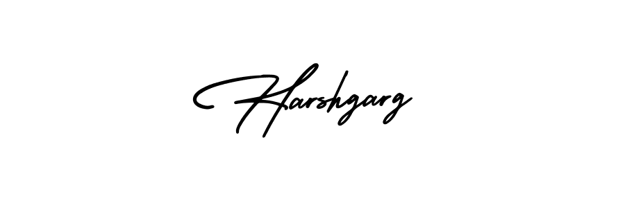 How to make Harshgarg signature? AmerikaSignatureDemo-Regular is a professional autograph style. Create handwritten signature for Harshgarg name. Harshgarg signature style 3 images and pictures png