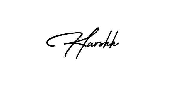 Similarly AmerikaSignatureDemo-Regular is the best handwritten signature design. Signature creator online .You can use it as an online autograph creator for name Harshh. Harshh signature style 3 images and pictures png