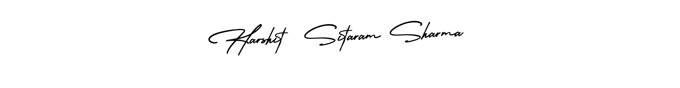 Also we have Harshit  Sitaram Sharma name is the best signature style. Create professional handwritten signature collection using AmerikaSignatureDemo-Regular autograph style. Harshit  Sitaram Sharma signature style 3 images and pictures png